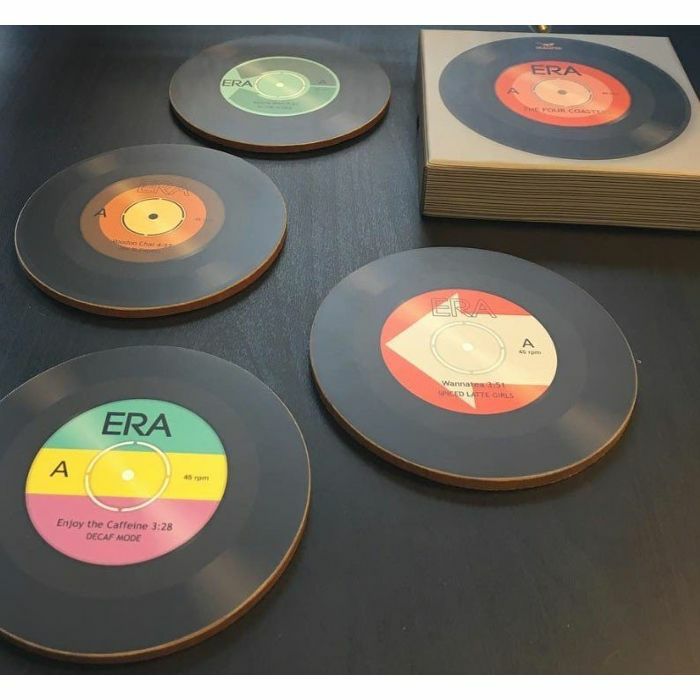 MAGPIE - Magpie Era Lacquer Coated Record Coasters (set of 4)