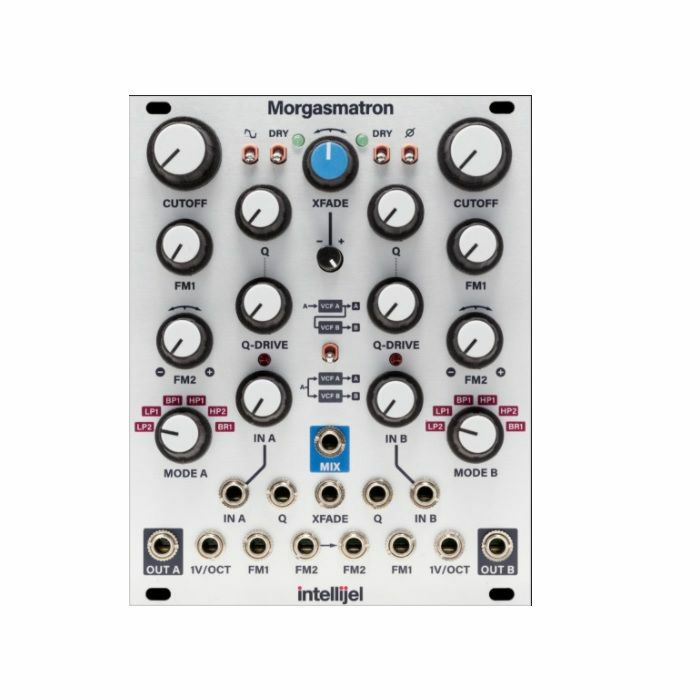 Intellijel Morgasmatron Dual Multi-Mode Self-Oscillating VCF & Crossfaderr  Module