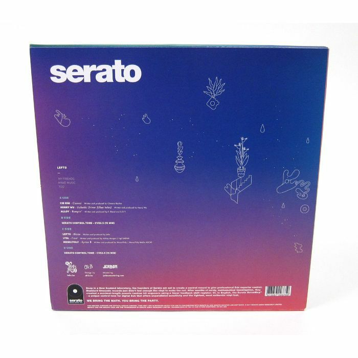Serato Lefto My Friends Make Music Too 12" Control Vinyl Records (pair)