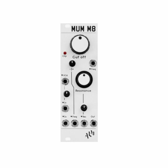 ALM - ALM MUM M8 Akai's S950-Based Switched Capacitor Low Pass Filter Module (silver)