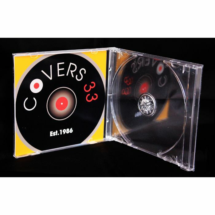COVERS 33 - Covers 33 Slim Double CD Case With Clear Tray