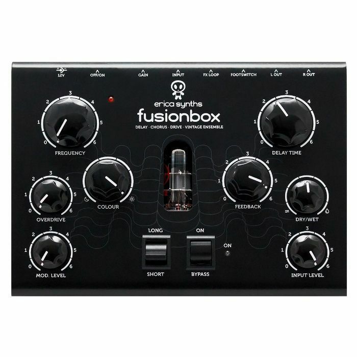 ERICA SYNTHS - Erica Synths Fusion Box Desktop Analogue Effects Unit (delay, flanger & chorus)