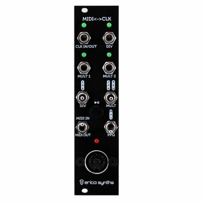 ERICA SYNTHS - Erica Synths MIDI To Clock v2 Basic Series Module
