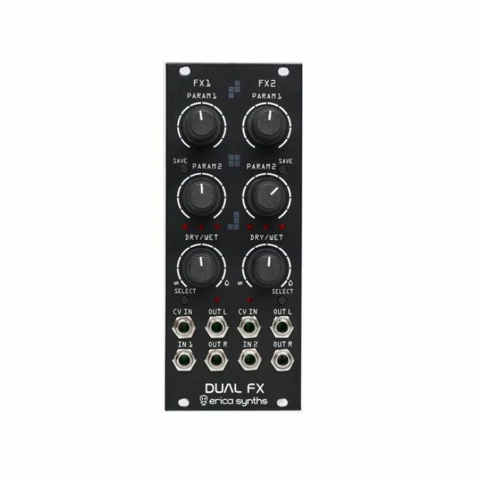 ERICA SYNTHS - Erica Synths Dual FX 2x8 Custom Effects Module