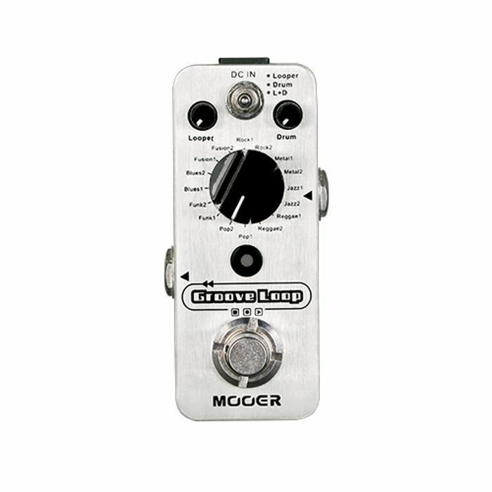 MOOER AUDIO - Mooer Audio Groove Loop Micro Looper & Drum Machine Effects Pedal