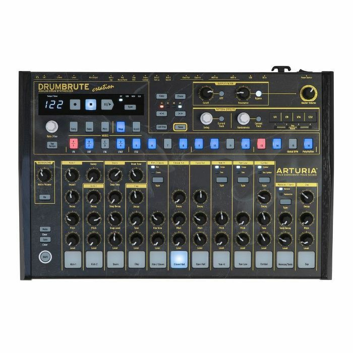 ARTURIA - Arturia DrumBrute Analogue Drum Synthesiser & Step Sequencer (black)