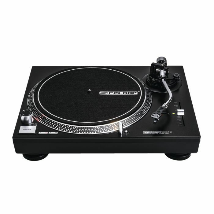 Reloop RP-2000MK2 Quartz-Driven DJ Turntable With Direct Drive