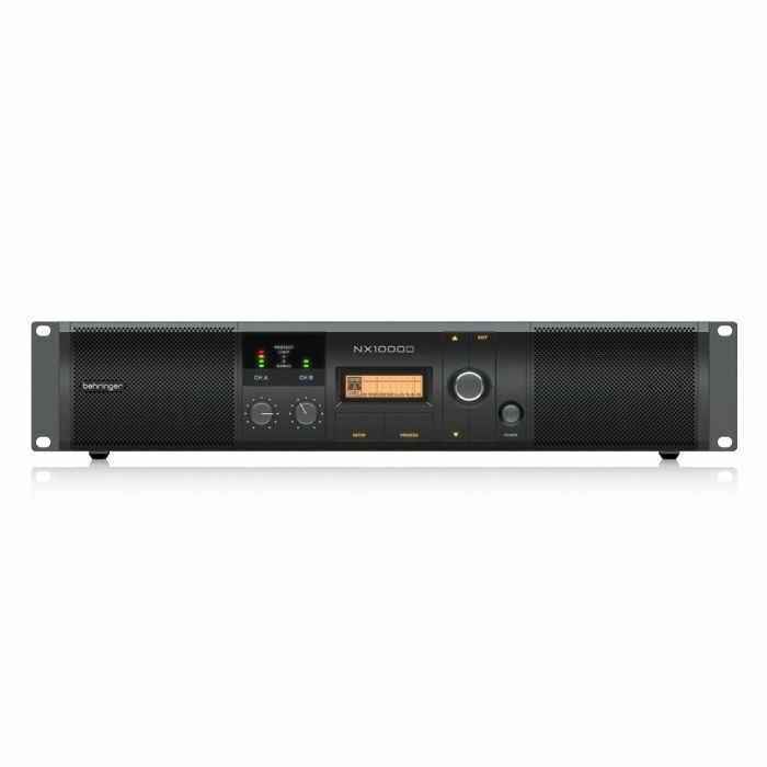 BEHRINGER - Behringer NX1000D Class D Power Amplifier With DSP Control (1000W)