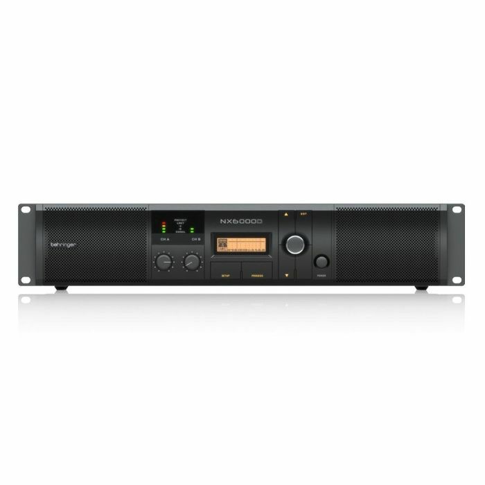 BEHRINGER - Behringer NX6000D Class D Power Amplifier With DSP Control (6000W)