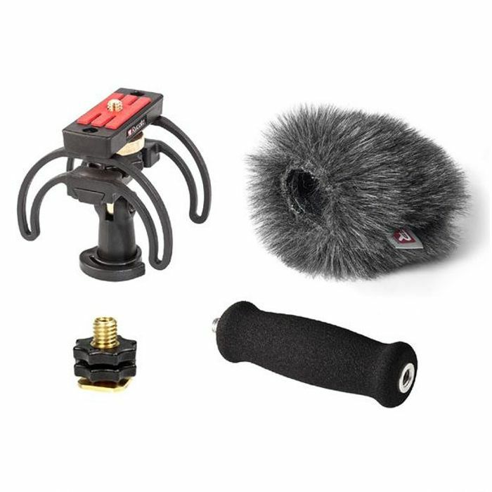 RYCOTE - Rycote Audio Kit 046031 For Sony ICDSX2000 Recorder With Windjammer Suspension Adapters & Extension Handle
