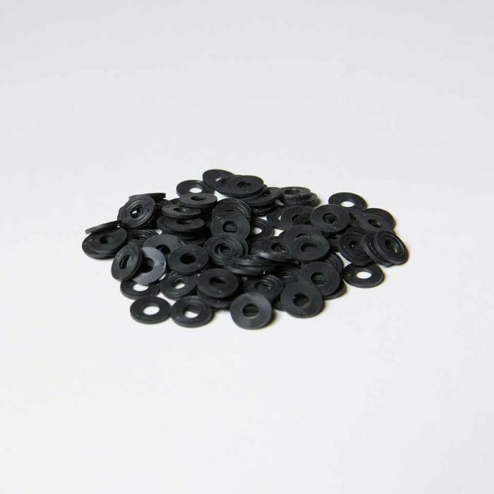 FRAP TOOLS - Frap Tools Black Plastic Washers For M3 Synth Module Screws (pack of 100)