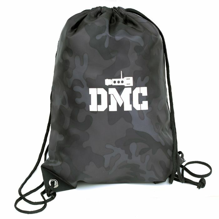 DMC - DMC Headshell Wax Drawstring Vinyl Record & DJ Bag (night camo)