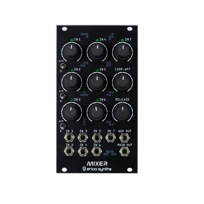 ERICA SYNTHS - Erica Synths Mixer Drum Mixer Module With Compressor