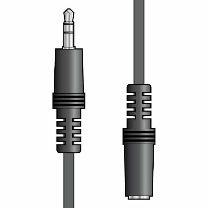AV LINK - AV Link 3.5mm Mini Jack To 3.5mm Mini Jack Socket Stereo Extension Lead (3.0m)