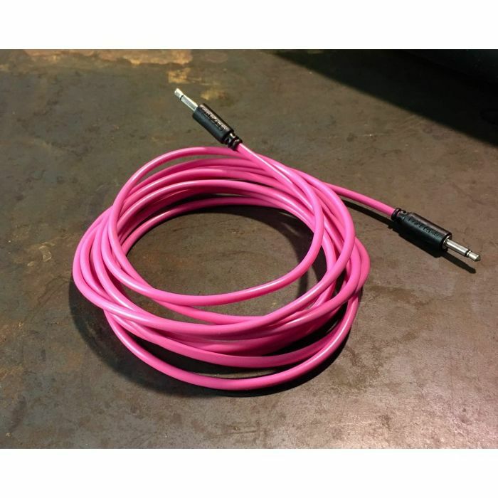 BEFACO - Befaco 300cm Male Mono Patch Cables (pink, pack of 3)