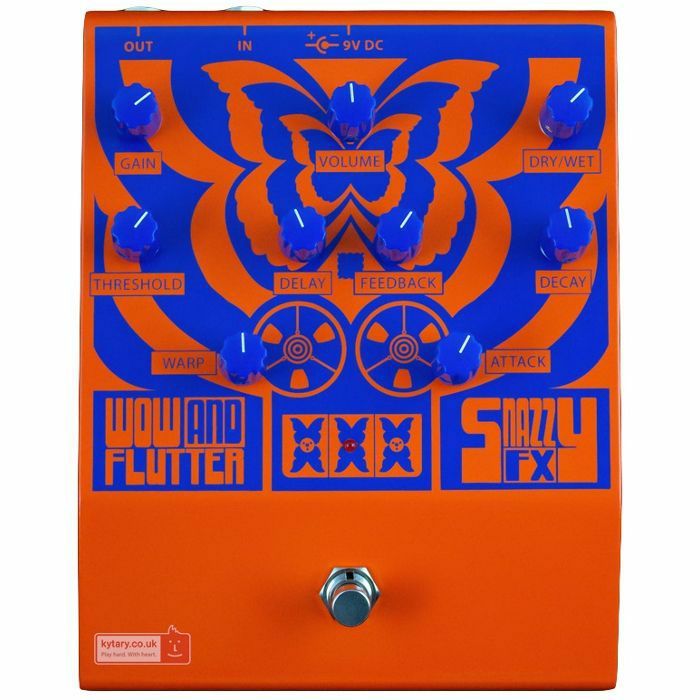 SNAZZY FX - Snazzy FX Wow & Flutter Delay Effects Pedal