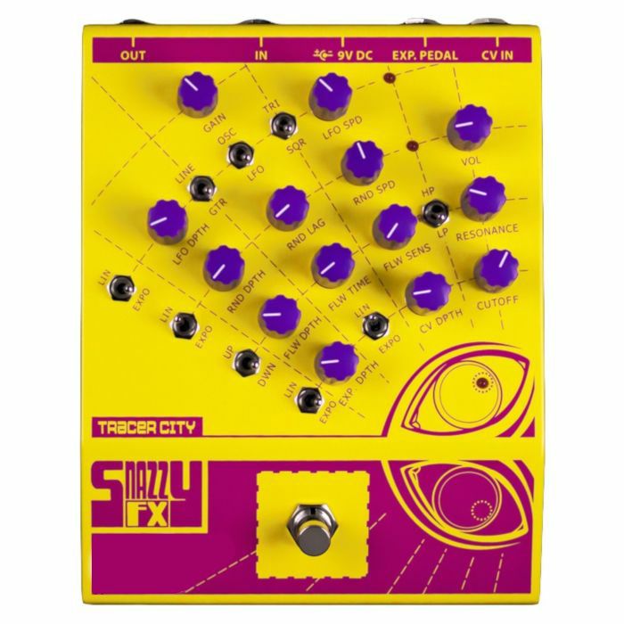 SNAZZY FX - Snazzy FX Tracer City Analogue Modulation Effects Pedal