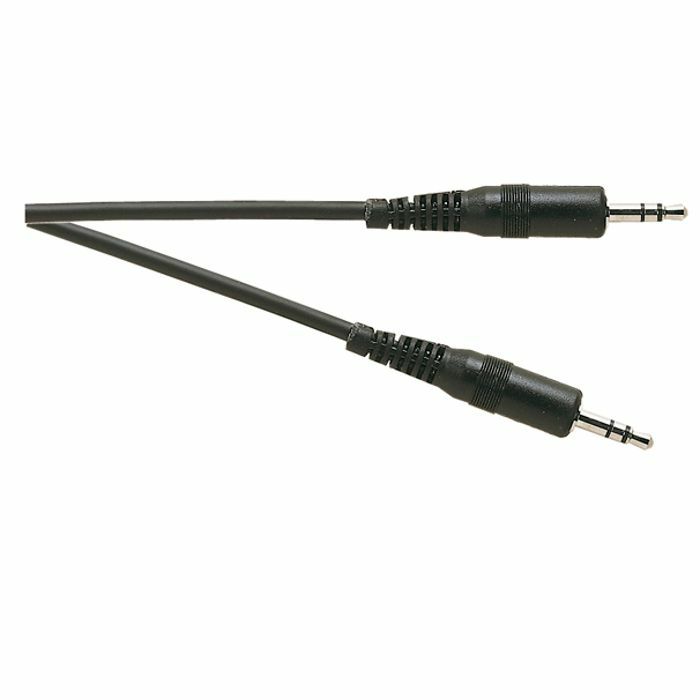 ELECTROVISION - Electrovision 3.5mm Stereo Jack Plug To 3.5mm Stereo Jack Plug (0.23m)