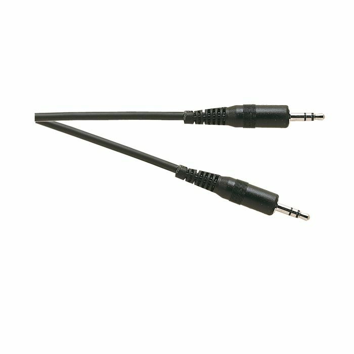 ELECTROVISION - Electrovision 3.5mm Stereo Jack Plug To 3.5mm Stereo Jack Plug Cable (1.2m, black)