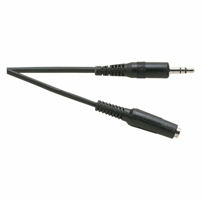 ELECTROVISION - Electrovision 3.5mm Stereo Jack Plug To 3.5mm Stereo Jack Socket Extension Lead (3m)