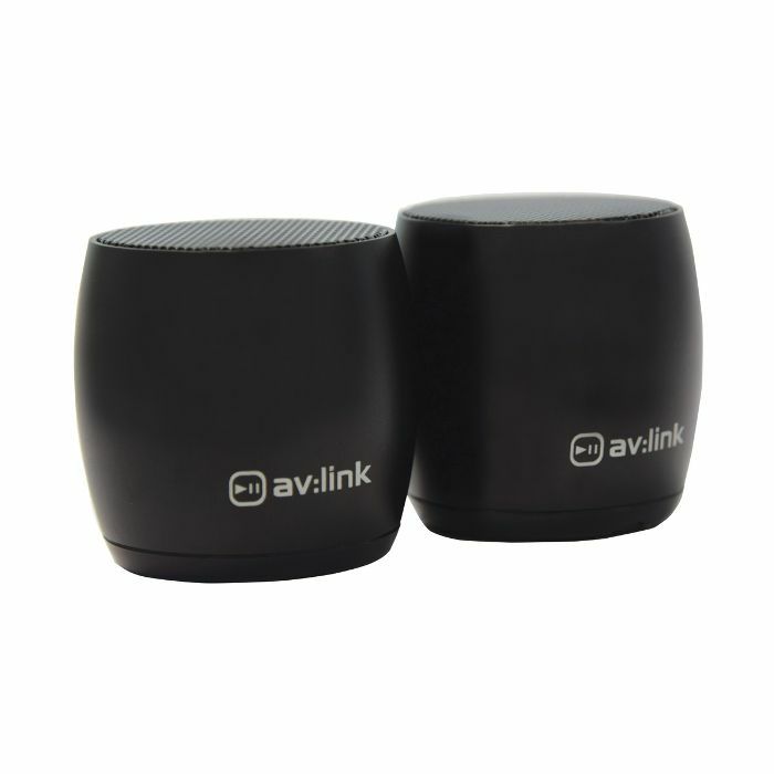 AV LINK - AV Link Sound Shots True Wireless Portable Bluetooth Speakers (pair)