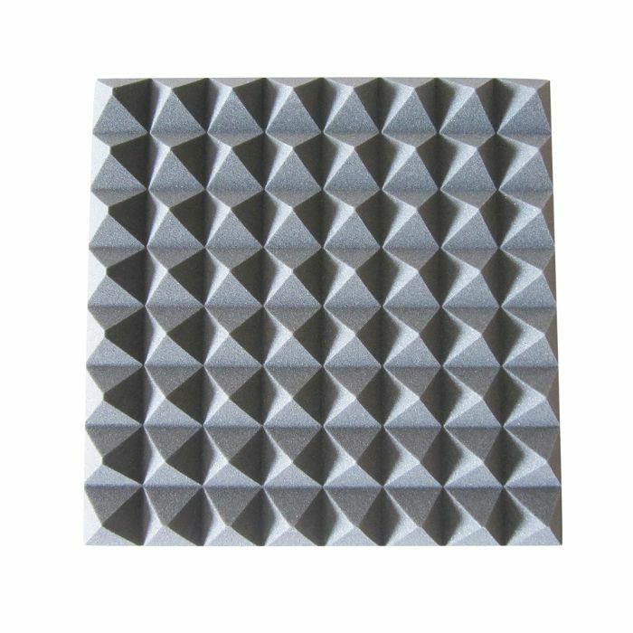 NEW JERSEY SOUND - New Jersey Sound Pyramid Style Acoustic Foam Tile (single, grey)