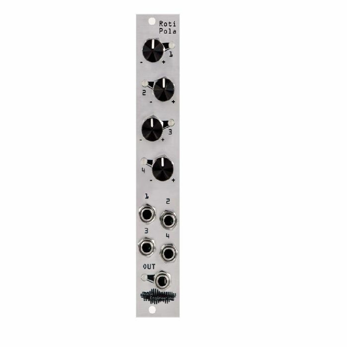 NOISE ENGINEERING - Noise Engineering Roti Pola 4-Channel Attenuverting CV Mixer & Offset Module (silver faceplate)