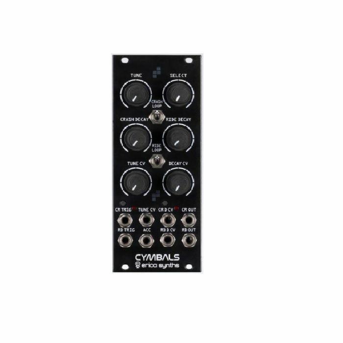 ERICA SYNTHS - Erica Synths Cymbals Distinct Topology Digital/Analogue Cymbals Module