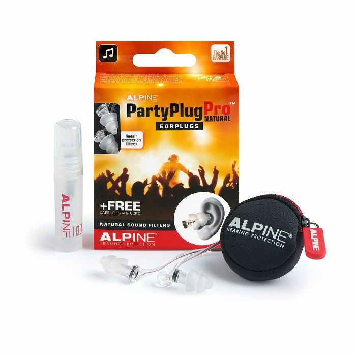 ALPINE - Alpine Party Plug Pro Natural Hearing Protection Earplugs