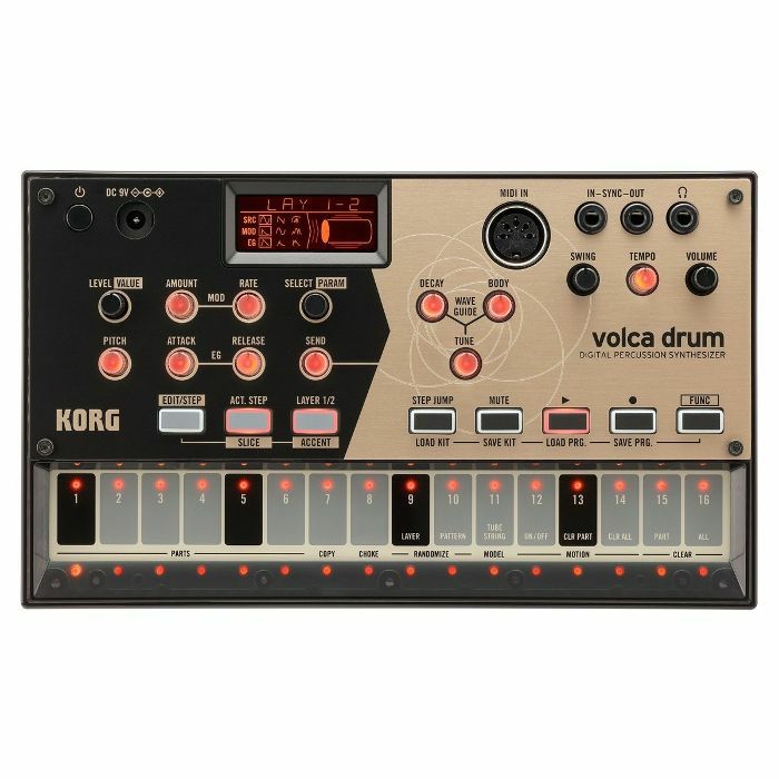 KORG - Korg Volca Drum Digital Percussion Synthesiser