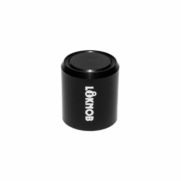 LOKNOB - Loknob 13126CTSB Fuggedaboudit Tour Cap 3/4 Inch For 1/4 Inch Shaft CTS Style Pots (black)