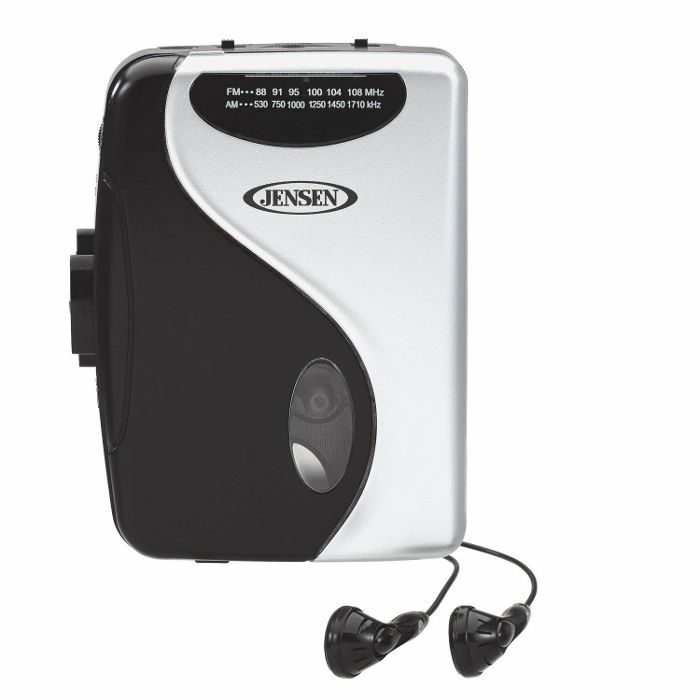 JENSEN - Jensen SCR68C Stereo Cassette Player With AM/FM Radio