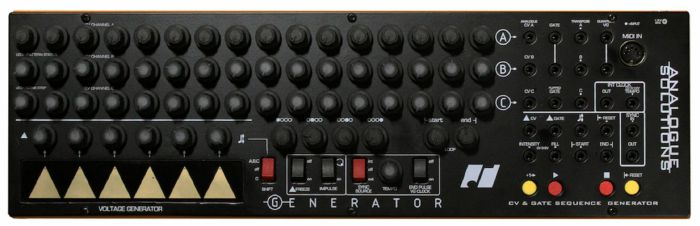 ANALOGUE SOLUTIONS - Analogue Solutions Generator Rhythmic Step Analogue Sequencer Module