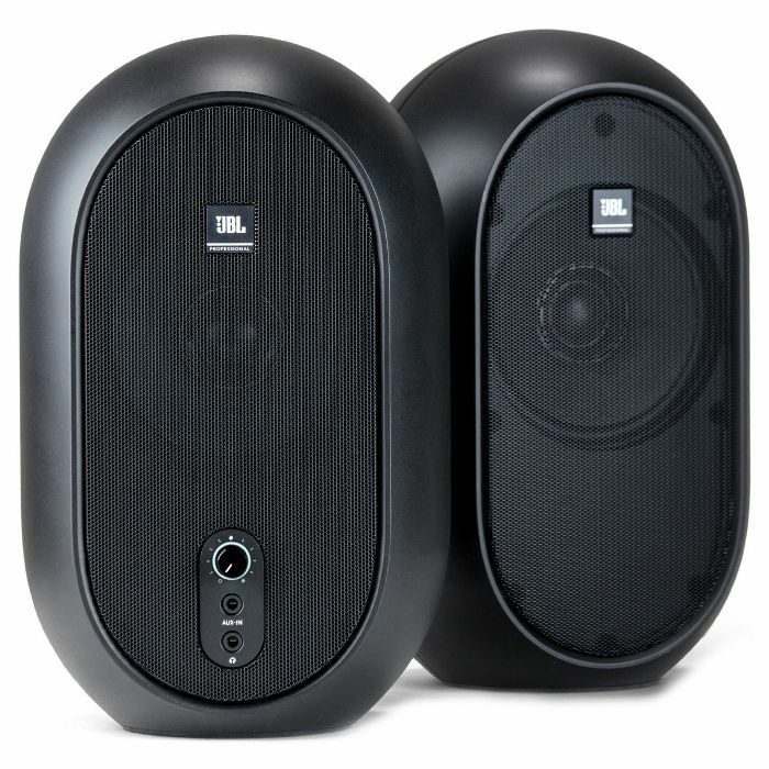 JBL 104 Compact Powered Studio Reference Monitors (pair) at Juno Records.