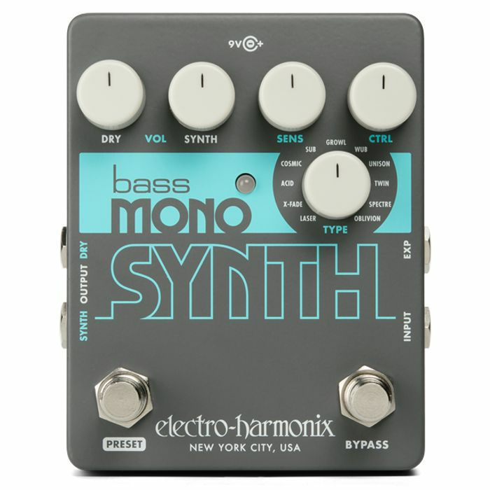 ELECTRO-HARMONIX - Electro-Harmonix Bass Mono Synth Bass Synthesiser Effects Pedal