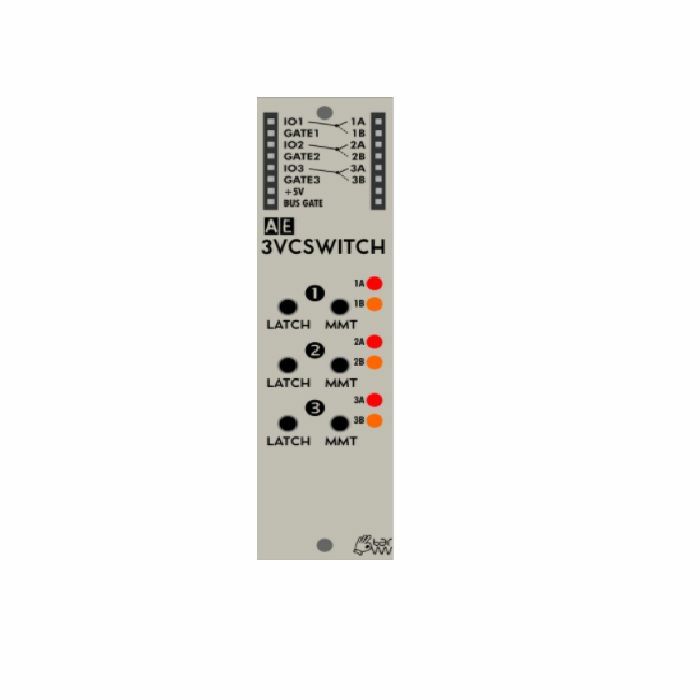 TANGIBLE WAVES - Tangible Waves AE Modular 3VCSWITCH Multi Purpose Electronic Switch Module