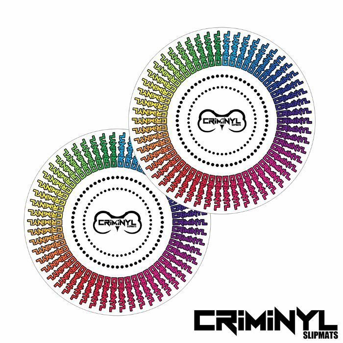CRIMINYL - Criminyl Phenakistascope 12" Slipmats (pair)