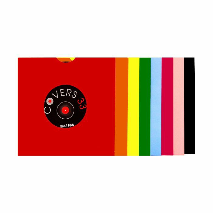 COVERS 33 - Covers 33 Coloured Card 12" Vinyl Record Sleeves (pack of 25)