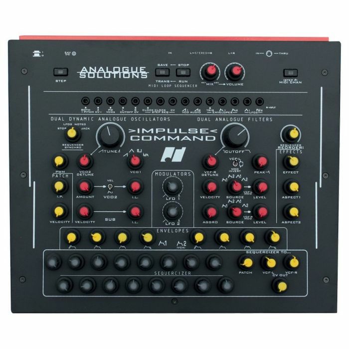 ANALOGUE SOLUTIONS - Analogue Solutions Impulse Command Stereo Analogue Synthesiser & Sequencer