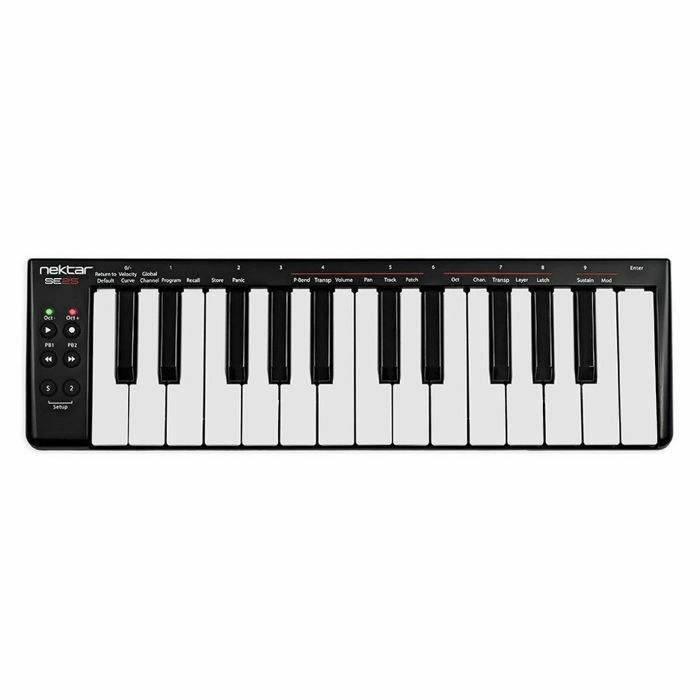 NEKTAR - Nektar SE25 Mini 25-Key USB MIDI Keyboard Controller (black)