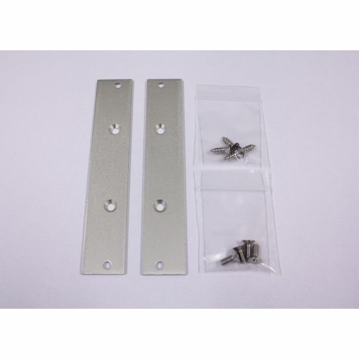 TIPTOP AUDIO - Tiptop Audio Z Rails Brackets For Attaching Z Rails To Wood Cases (pair, silver)