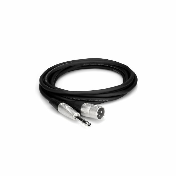 HOSA TECHNOLOGY - Hosa HSX-010 REAN 1/4" TRS To XLR3M Pro Balanced Interconnect Cable (black, 10ft)