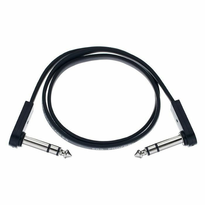 EBS - EBS PCF-DLS58 Flat Stereo Patch Cable TRS (black/single/58cm)
