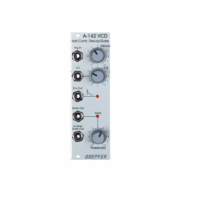 DOEPFER - Doepfer A-142-1 VCD Voltage Controlled Decay & Gate Module (silver)