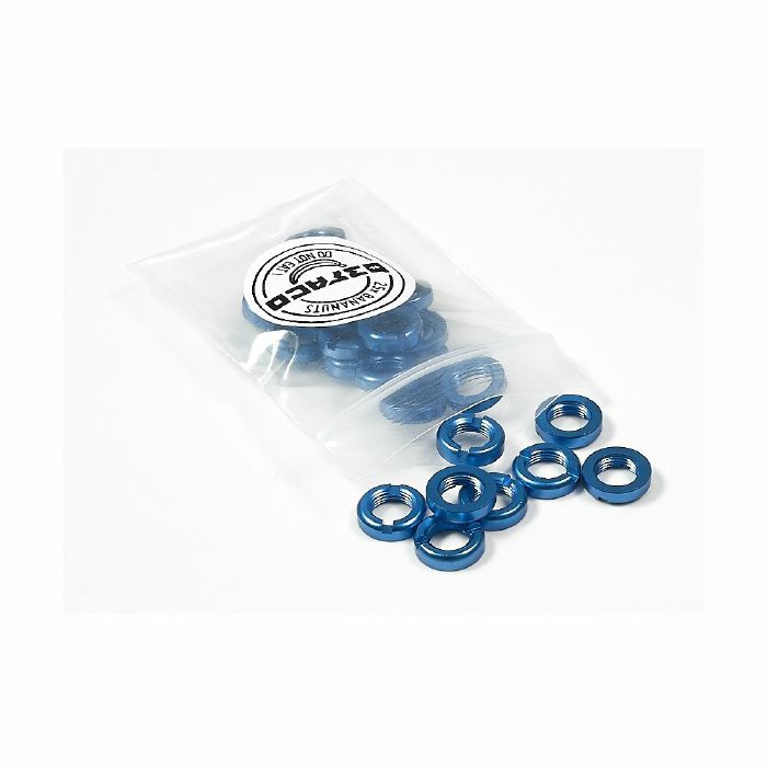 BEFACO - Befaco Bananuts Anodised Aluminium Custom Minijack Nuts (blue, pack of 25)