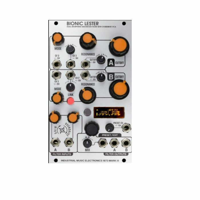 INDUSTRIAL MUSIC ELECTRONICS - Industrial Music Electronics Bionic Lester Mark III Dual Morphing Multimode Filter Module