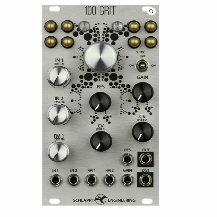 SCHLAPPI ENGINEERING - Schlappi Engineering 100 Grit Touch Controlled Distortion Module (silver)