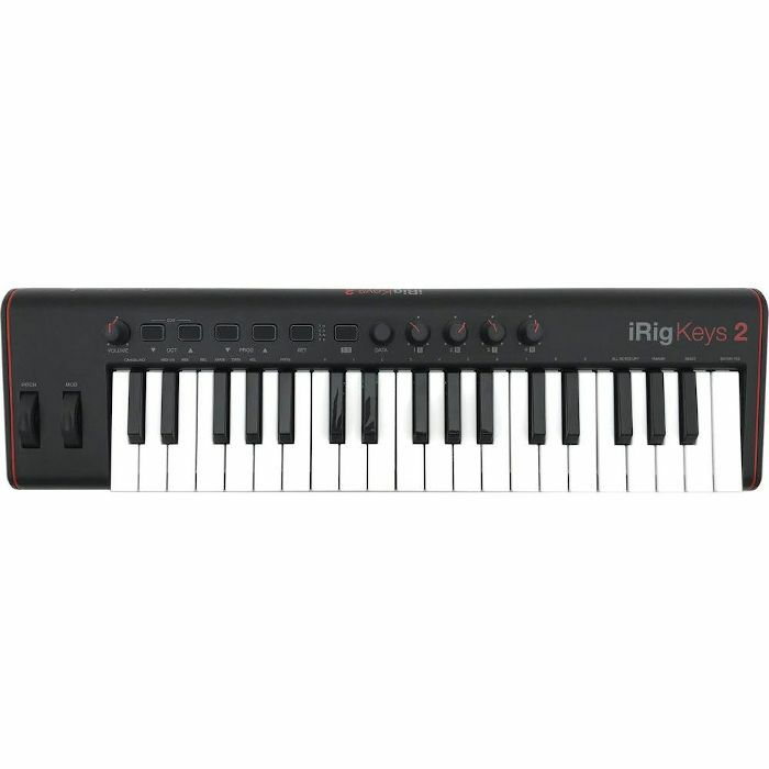 IK MULTIMEDIA - IK Multimedia iRig Keys 2 37-Keys MIDI Keyboard Controller For iOS/Android & Mac/PC With Audio Out