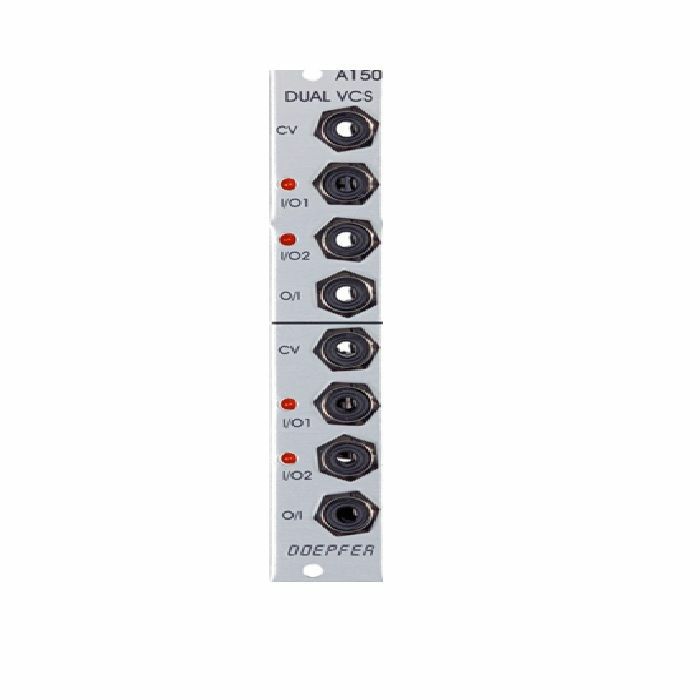 DOEPFER - Doepfer A-150 Dual Voltage Controlled Switch Module (silver)