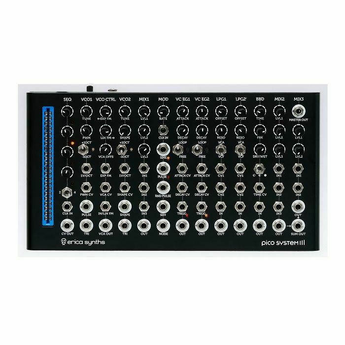 ERICA SYNTHS - Erica Synths Pico System III Analogue Modular System Module
